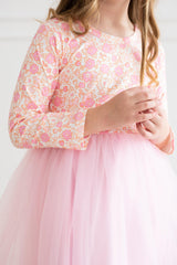 Best Buds L/S Tutu Dress-Mila & Rose ®