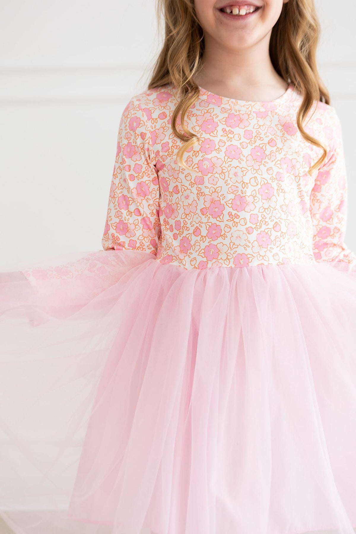 Best Buds L/S Tutu Dress-Mila & Rose ®