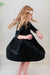 Black Velvet Twirl Dress-Mila & Rose ®