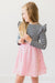 Bubblegum Pink Sequin Twirl Skort-Mila & Rose ®