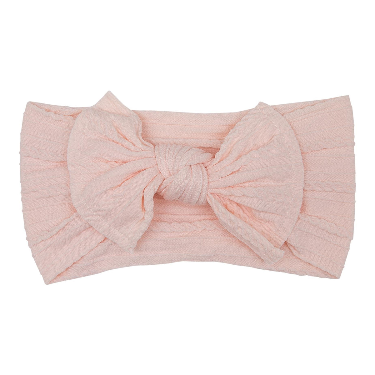Cantaloupe Cable Knit Nylon Headwrap-Mila & Rose ®