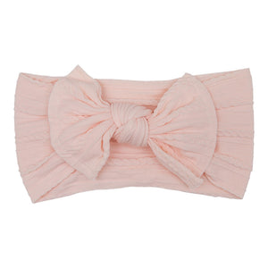Cantaloupe Cable Knit Nylon Headwrap-Mila & Rose ®