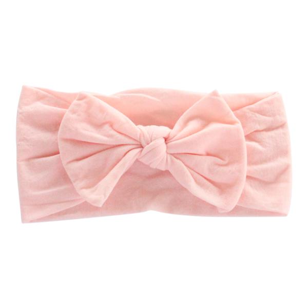 Cantaloupe Nylon Bow Headwrap-Mila & Rose ®