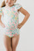 Daffodils S/S Flutter Sleeve Leotard-Mila & Rose ®