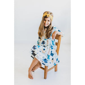 Dandelion Nylon Bow Headwrap-Mila & Rose ®