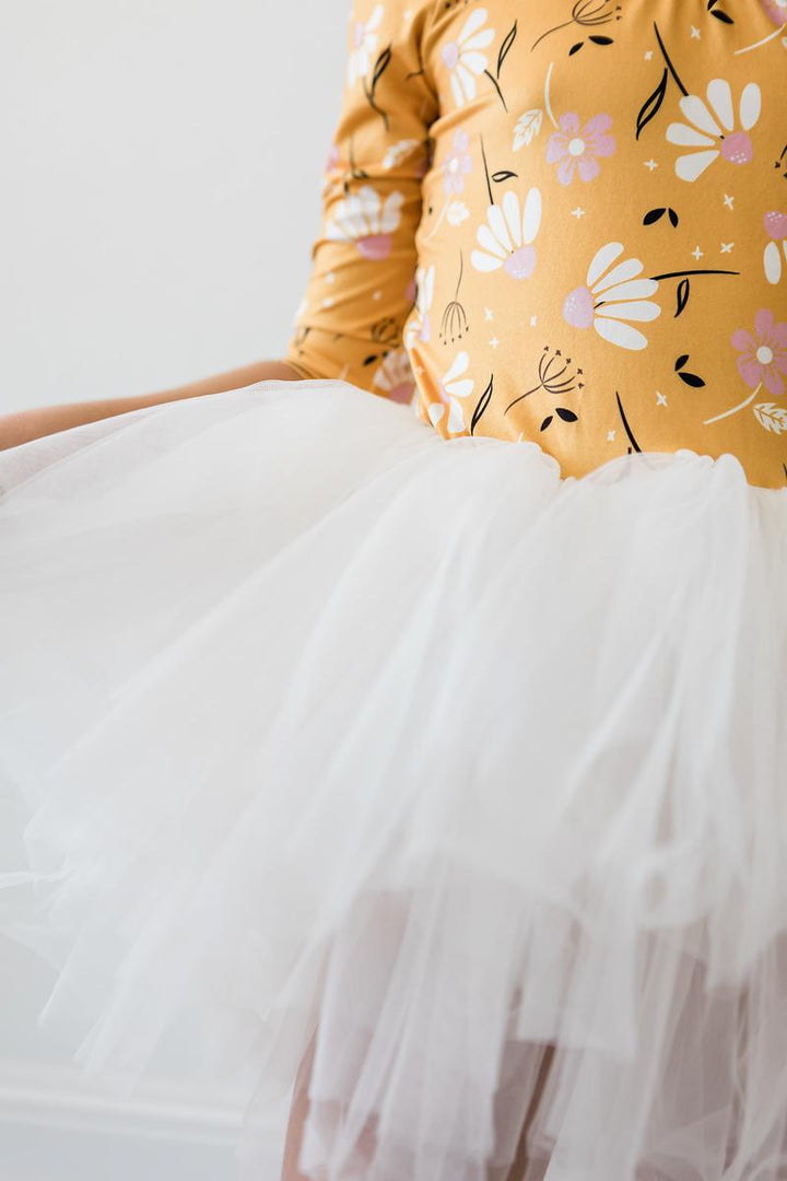 Dandelions in Fall 3/4 Tutu Leotard-Mila & Rose ®