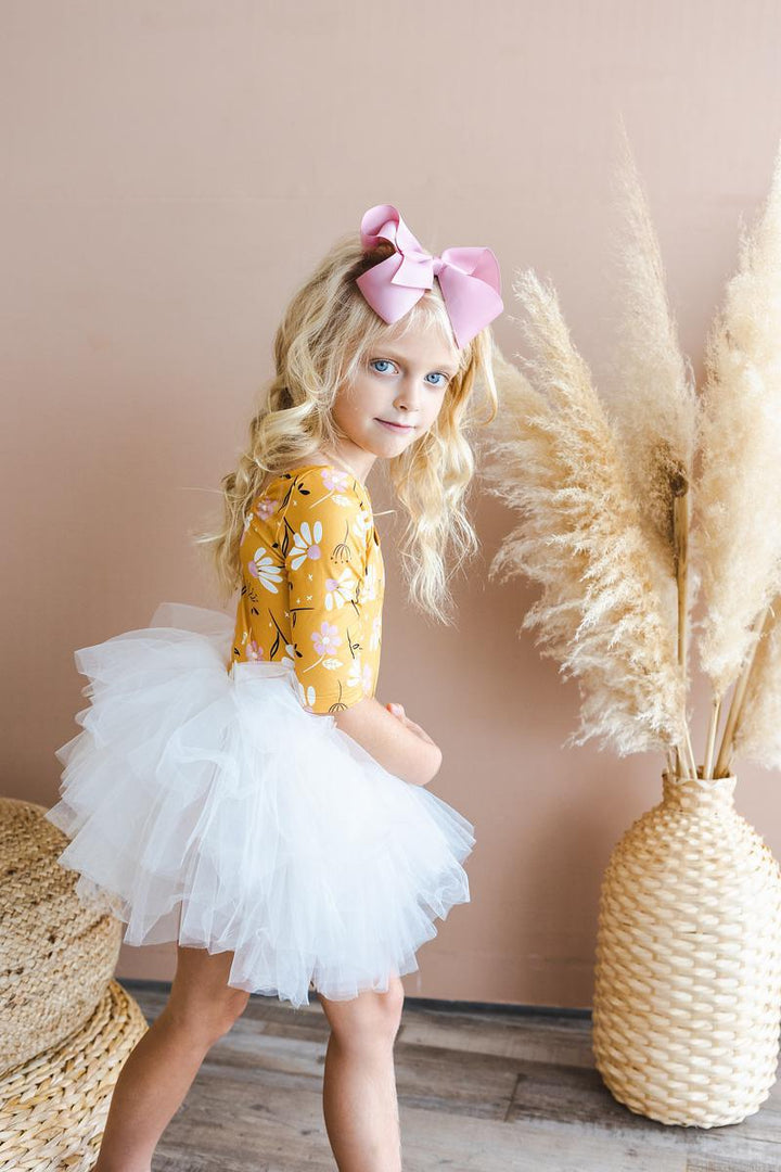 Dandelions in Fall 3/4 Tutu Leotard-Mila & Rose ®