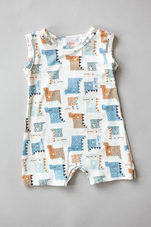 SALE Dino Party Shorty One-Piece-Mila & Rose ®