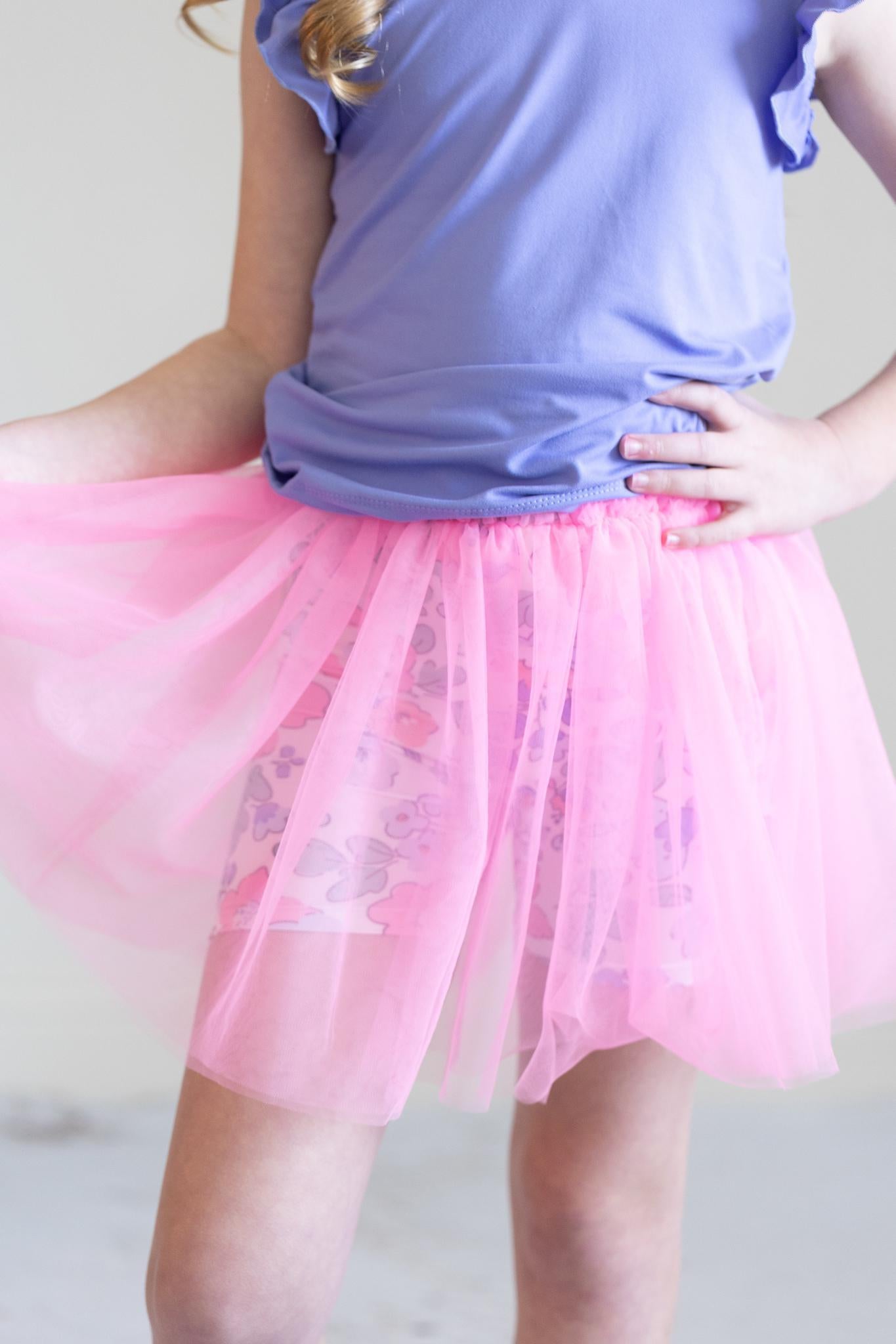 Hydrangea Tutu Shorts-Mila & Rose ®