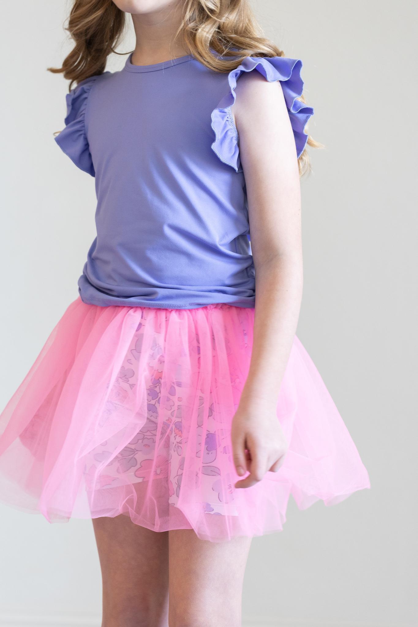 Hydrangea Tutu Shorts-Mila & Rose ®