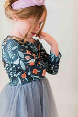 Into the Night L/S Tutu Dress-Mila & Rose ®