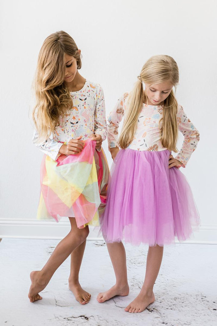 (S) Just Like Magic L/S Tutu Dress-Mila & Rose ®
