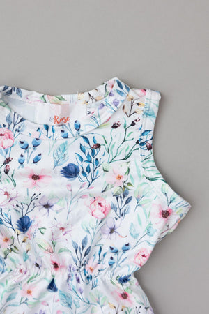 Let Your Dreams Blossom Pom Pom Romper-Mila & Rose ®