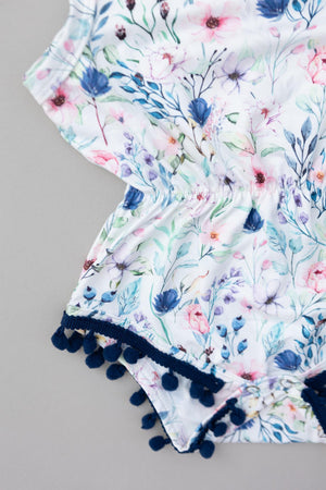 Let Your Dreams Blossom Pom Pom Romper-Mila & Rose ®