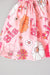 Lil Sis Floral 3/4 Twirl Bodysuit-Mila & Rose ®