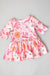 Lil Sis Floral 3/4 Twirl Bodysuit-Mila & Rose ®