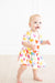 Lotta Love 3/4 Sleeve Twirl Bodysuit-Mila & Rose ®