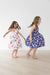 Mer-Made in the USA Ruffle Cross Back Dress-Mila & Rose ®