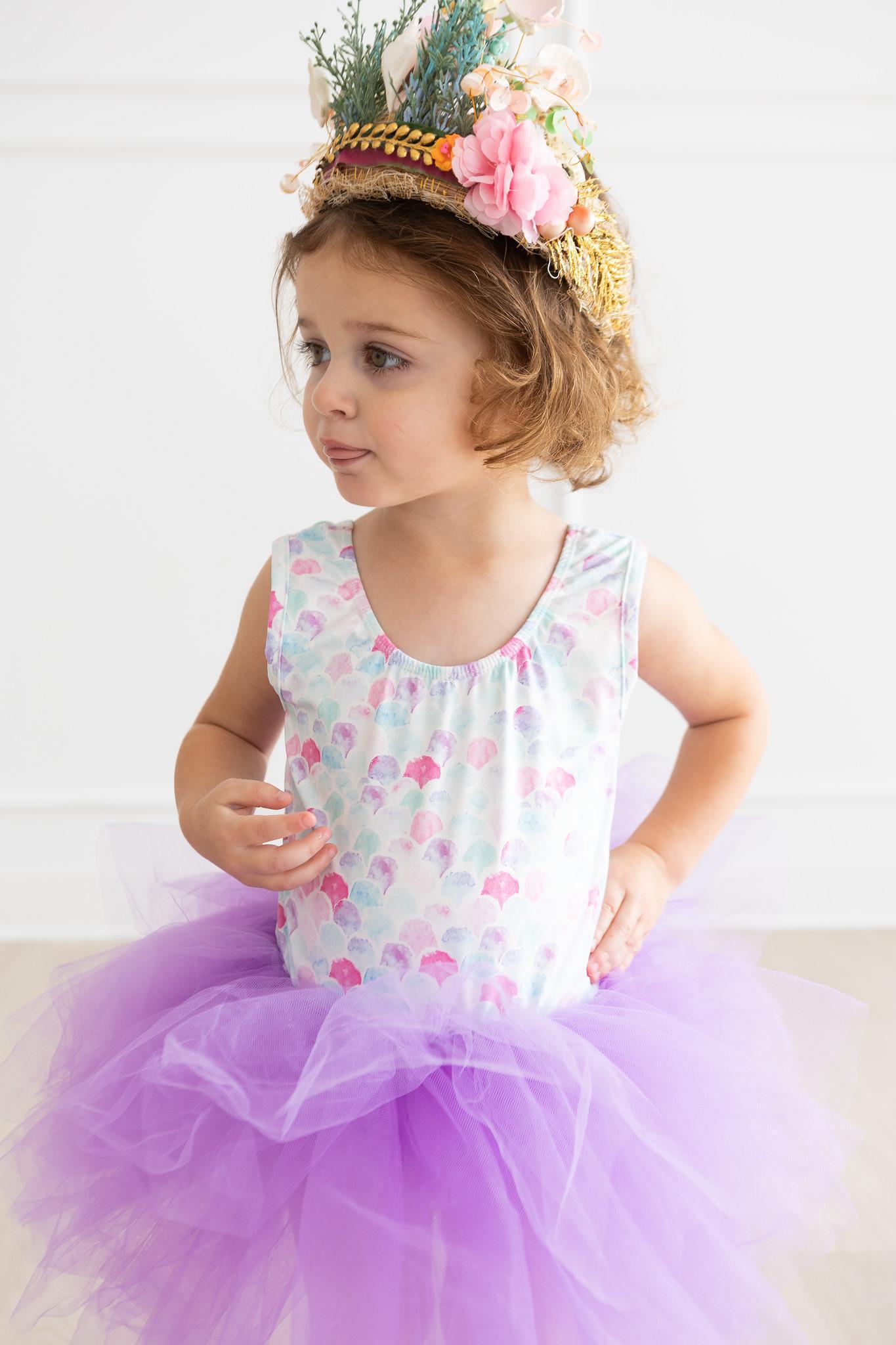 Mermaid Scales Tank Tutu Leotard-Mila & Rose ®