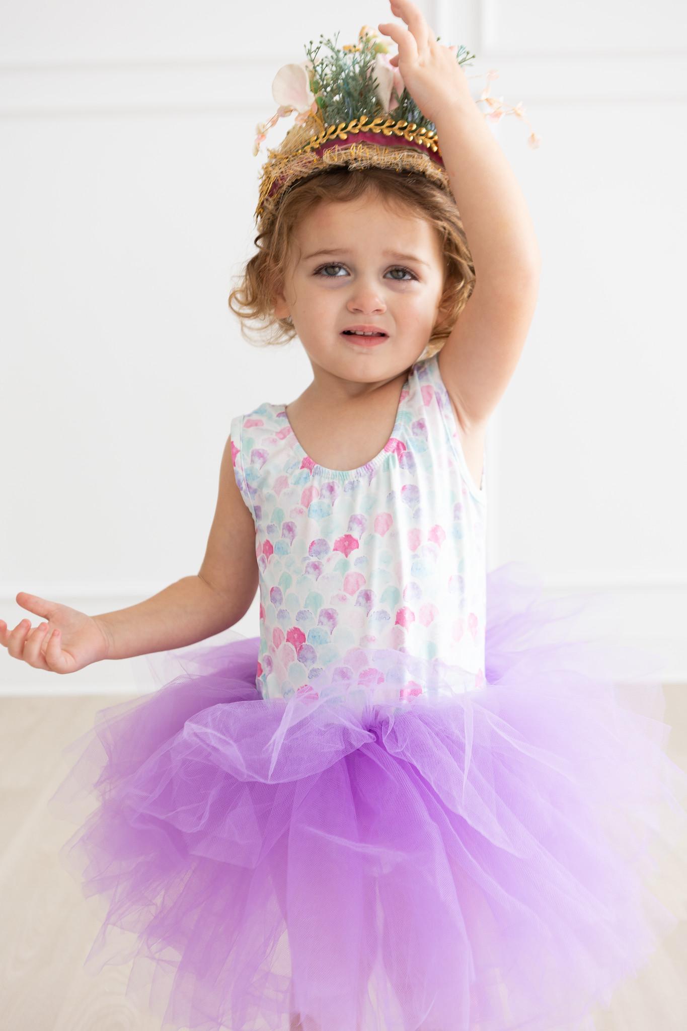 Mermaid Scales Tank Tutu Leotard-Mila & Rose ®