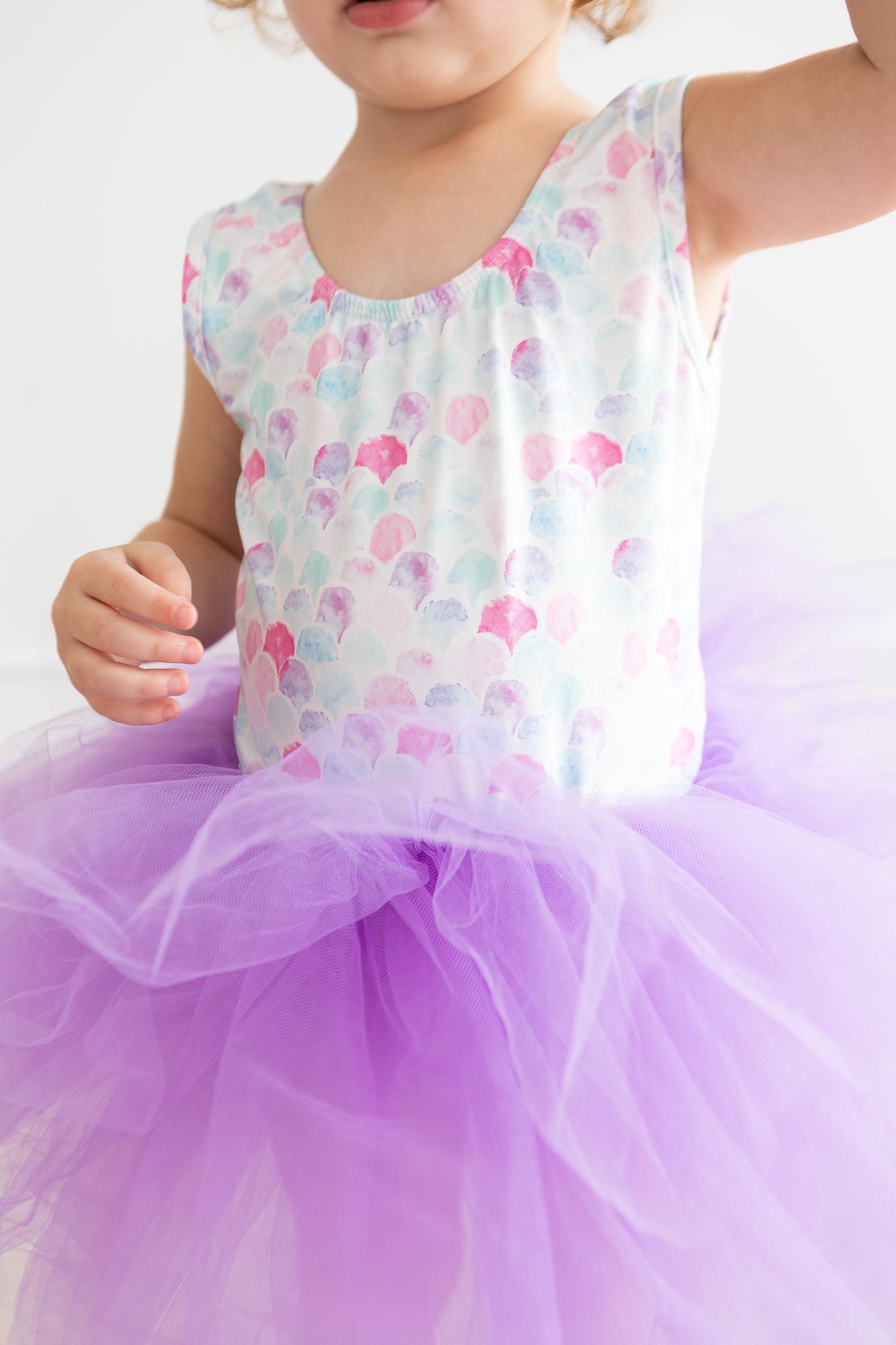 Mermaid Scales Tank Tutu Leotard-Mila & Rose ®