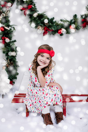 Merry & Bright 3/4 Sleeve Pocket Twirl Dress-Mila & Rose ®