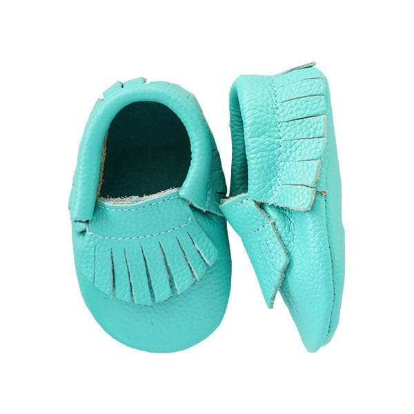 Tropic Leather Baby Moccasins-Mila & Rose ®
