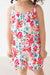 Neon Floral Strappy Play Romper-Mila & Rose ®