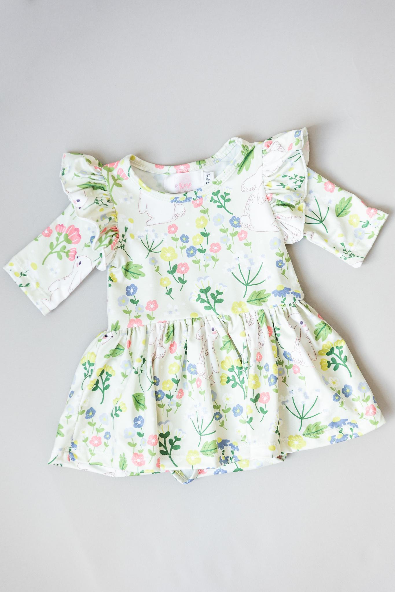 No Bunny Like You Twirl Flutter Bodysuit-Mila & Rose ®