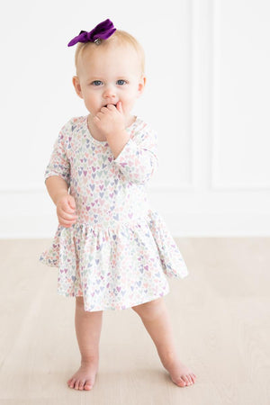 One in a Million 3/4 Sleeve Twirl Bodysuit-Mila & Rose ®