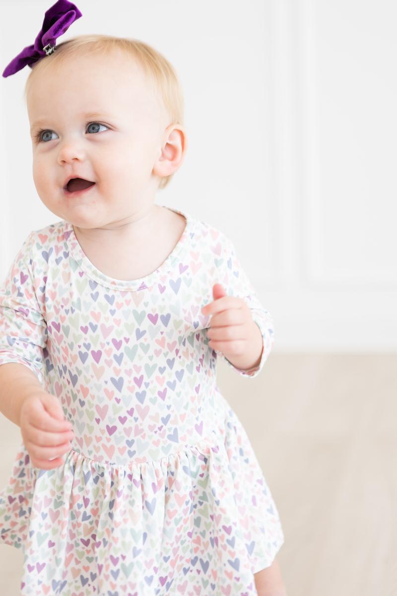 One in a Million 3/4 Sleeve Twirl Bodysuit-Mila & Rose ®