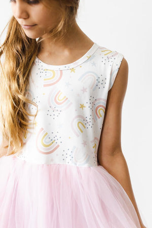Over the Rainbow Tank Tutu Dress-Mila & Rose ®