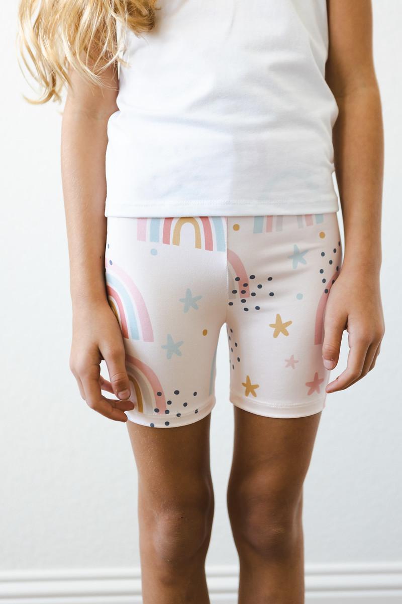 Over the Rainbow Twirl Shorts-Mila & Rose ®