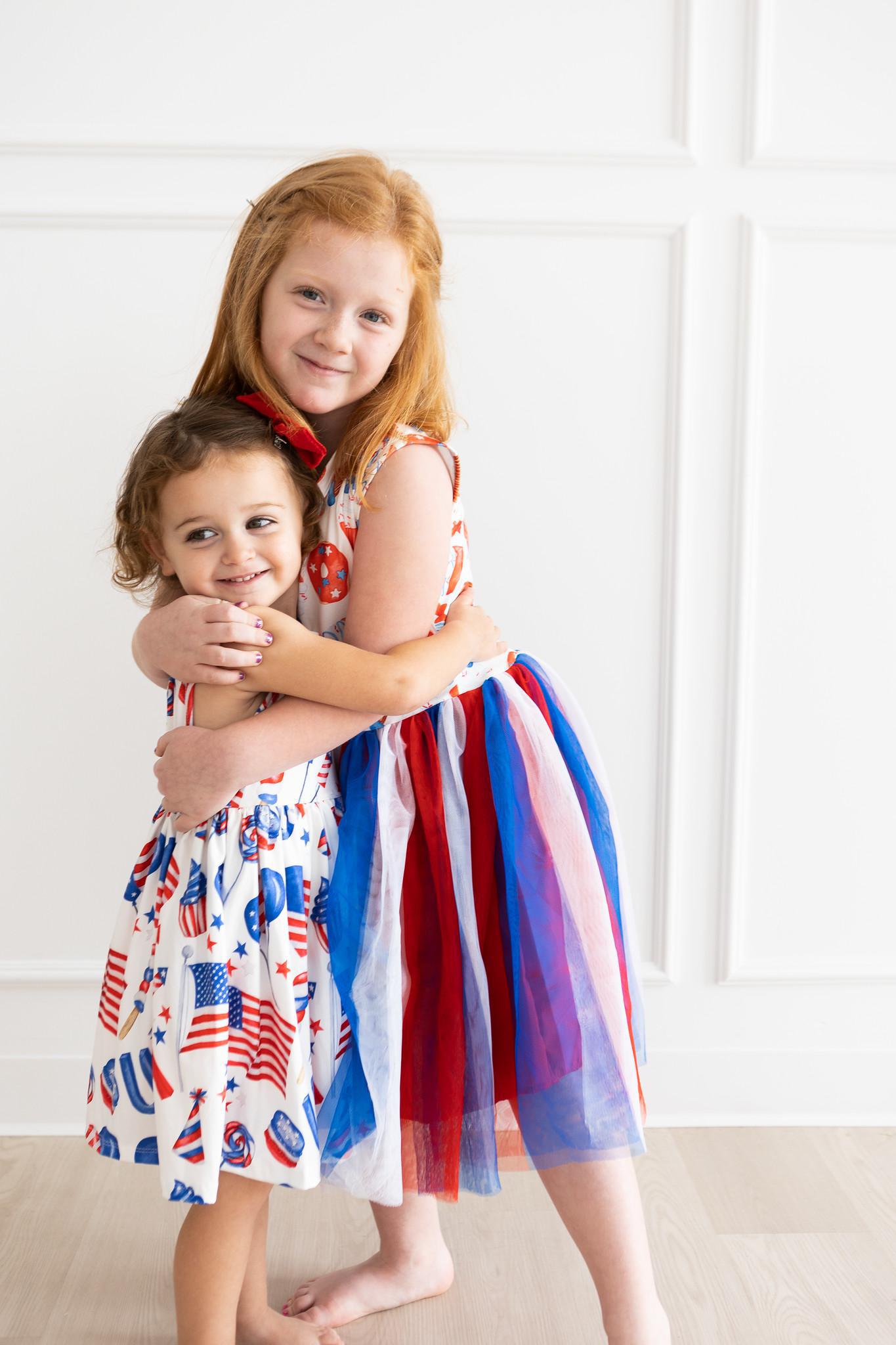 Party in the USA Tank Twirl Dress-Mila & Rose ®
