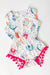 Rainbow Dot Pom Pom Romper-Mila & Rose ®