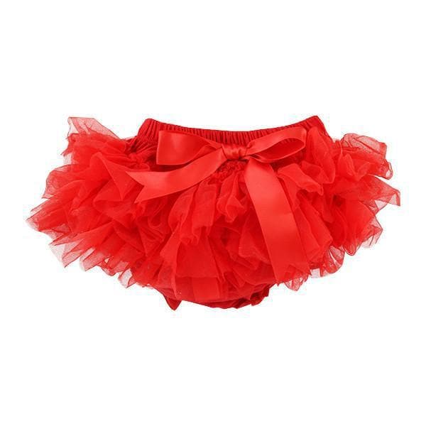 Red Ruffle Tutu Bloomer | Mila & Rose