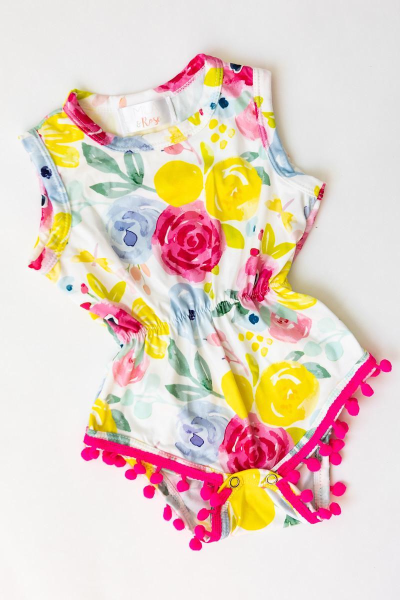 SALE Rosie Pom Pom Romper-Mila & Rose ®