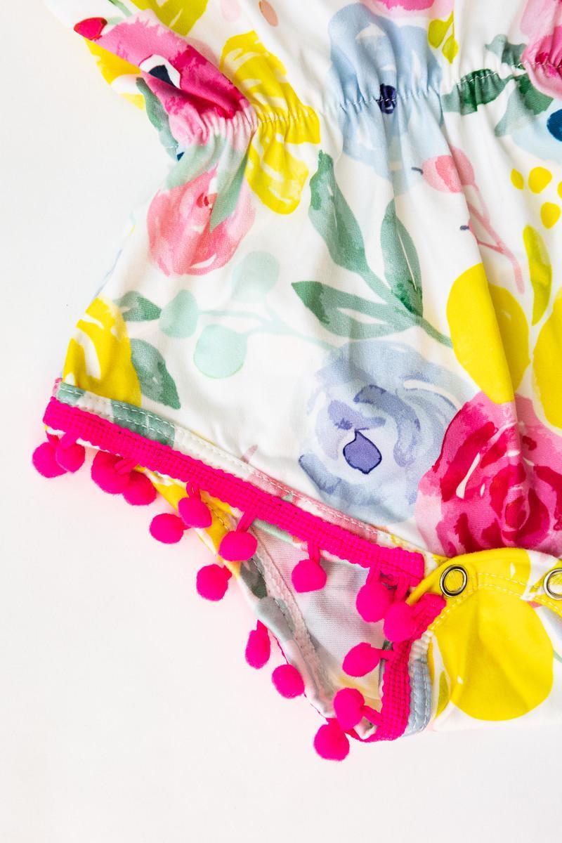 Rosie Pom Pom Romper-Mila & Rose ®