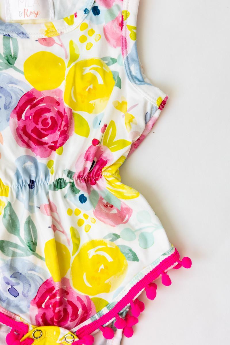 Rosie Pom Pom Romper-Mila & Rose ®