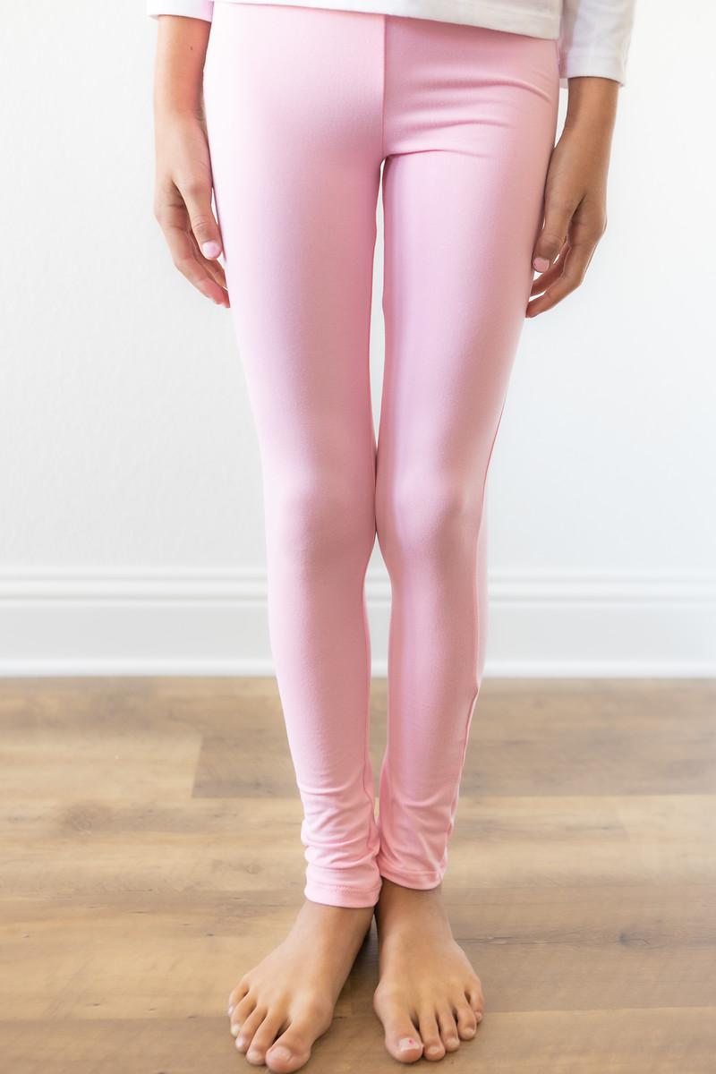 (S) Bubblegum Pink Leggings-Mila & Rose ®