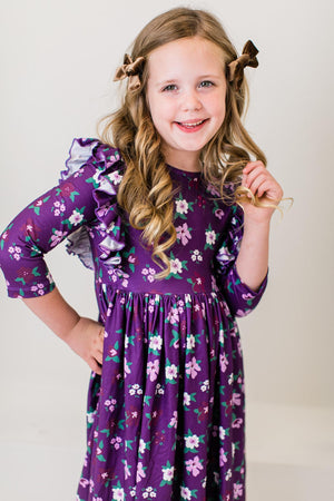 SALE Hot Chocolate Velvet Bow-Mila & Rose ®