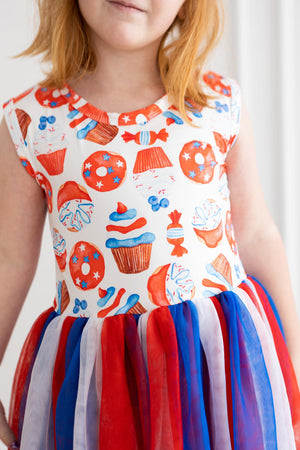 SALE Red, White & Sweet Tank Tutu Dress-Mila & Rose ®