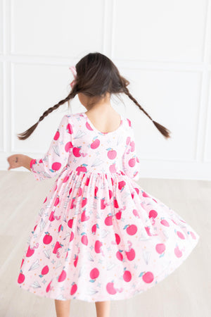 SALE Star Student 3/4 Sleeve Pocket Twirl Dress-Mila & Rose ®