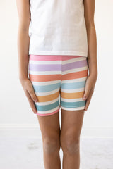 Spring Stripes Twirl Shorts-Mila & Rose ®