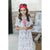 Hot Pink Nylon Bow Headwrap-Mila & Rose ®