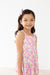 Summer Watercolor Floral Ruffle Maxi Dress-Mila & Rose ®