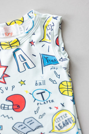 SALE Team Player Shorty One-Piece-Mila & Rose ®