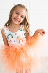 Tonal Rainbow Tank Tutu Leotard-Mila & Rose ®