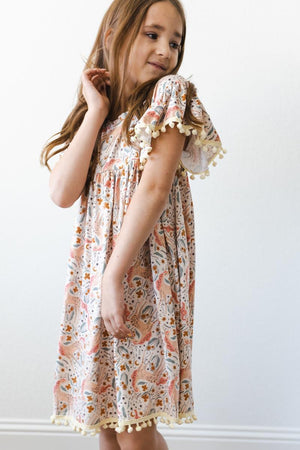 SALE Unicorn Soiree Pom Pom Dress-Mila & Rose ®
