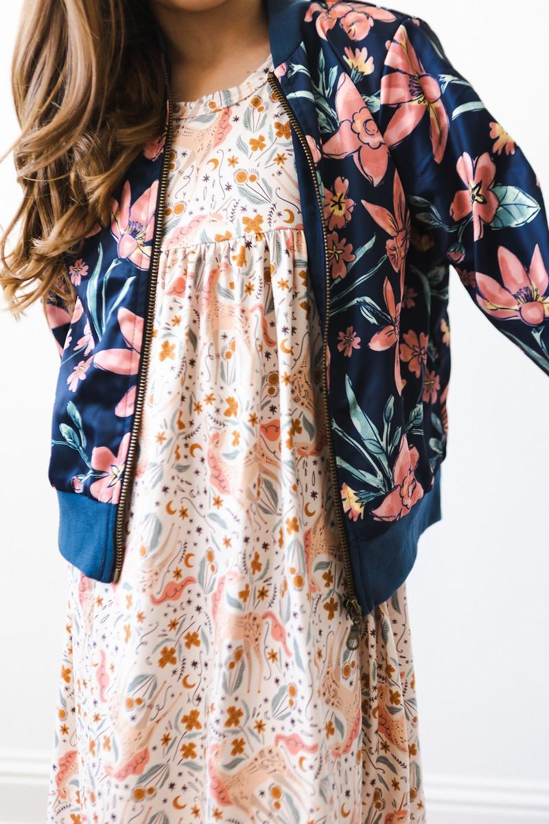 Unicorn Soiree Pom Pom Dress-Mila & Rose ®